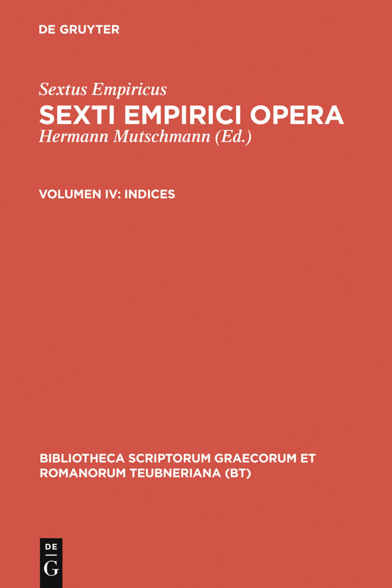 Cover image for Indices ISBN 9783110256321