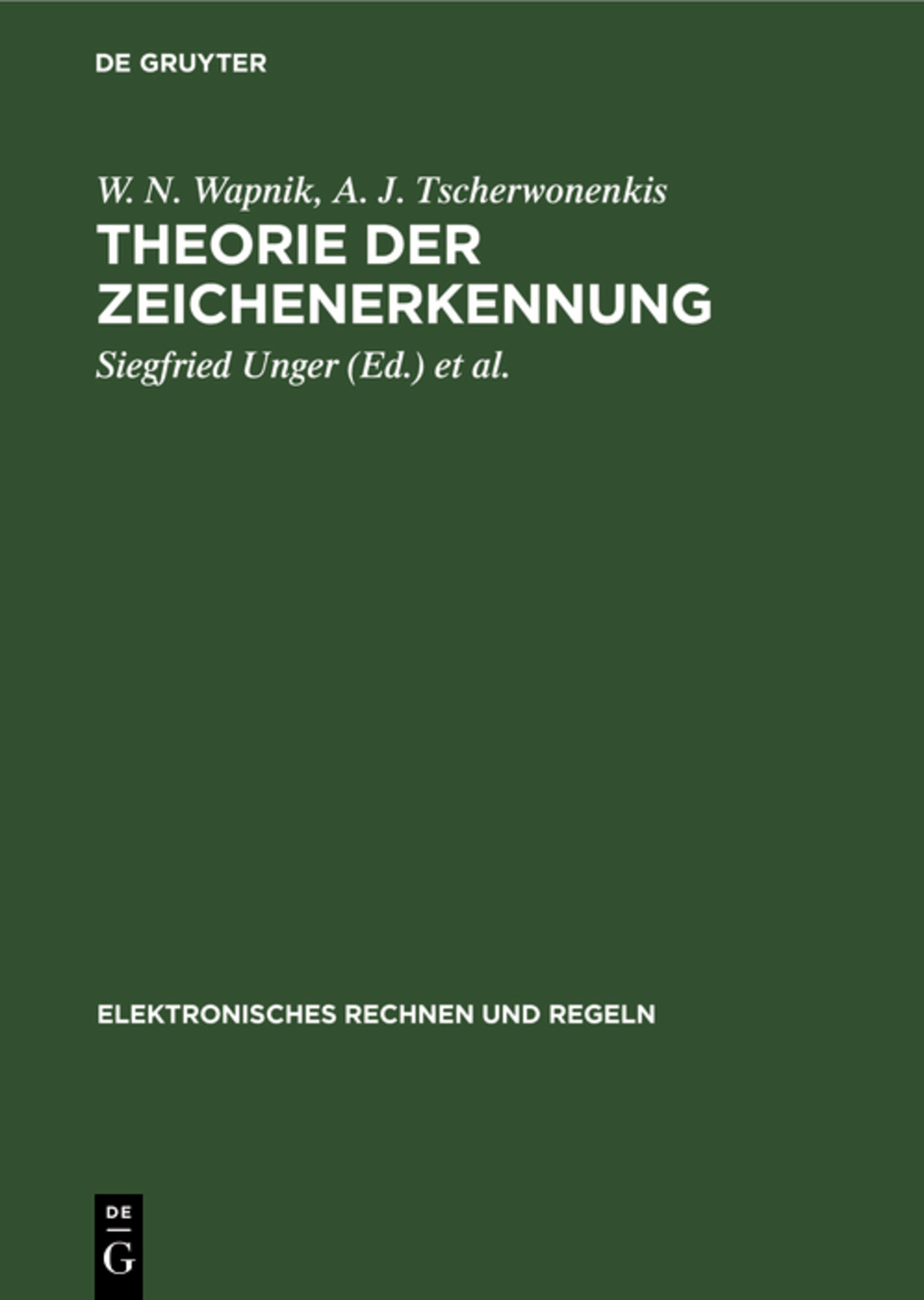 Theorie der Zeichenerkennung