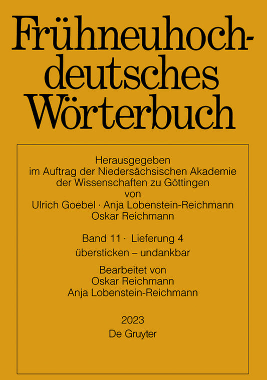 übersticken – undankbar