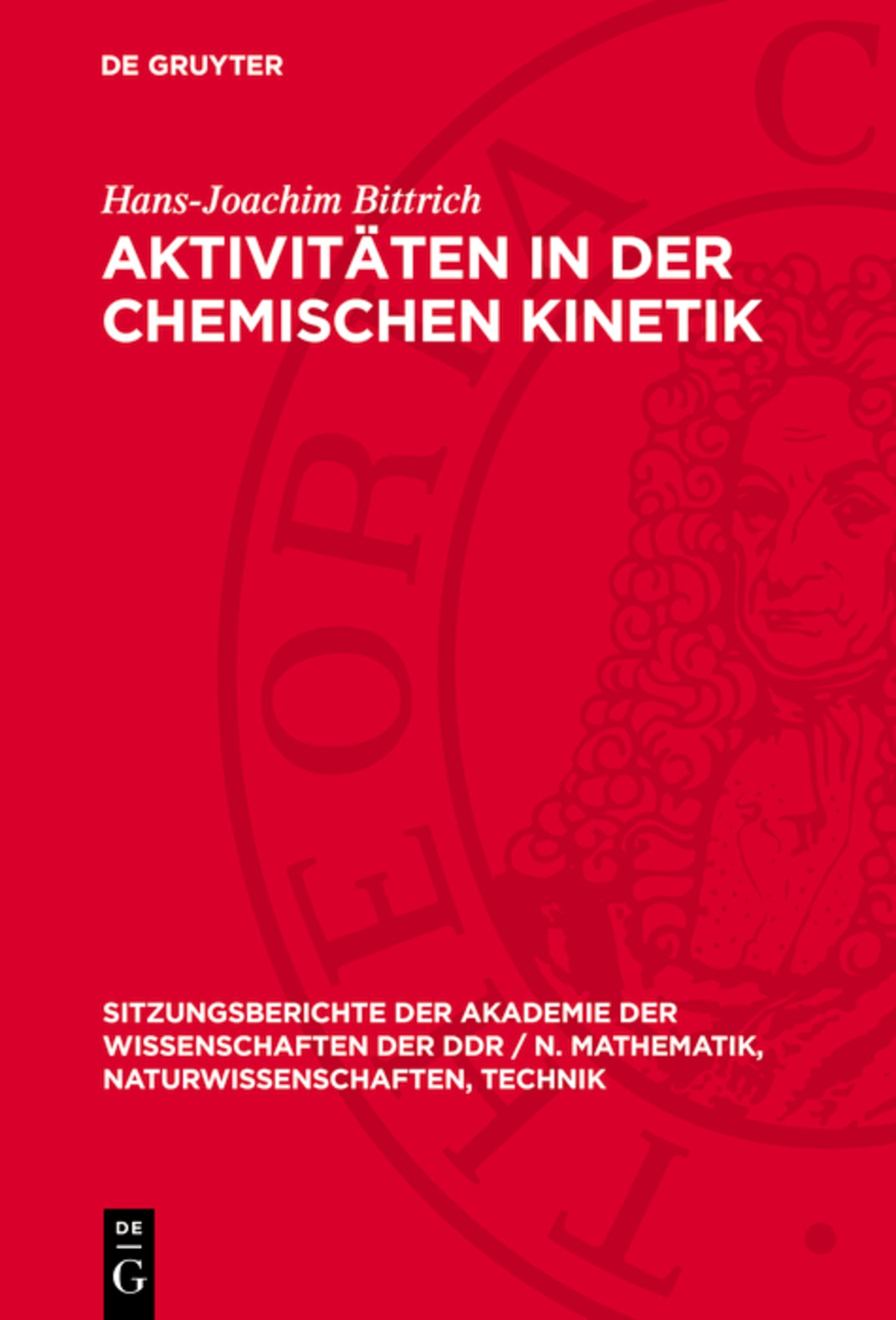 Aktivitäten in der chemischen Kinetik