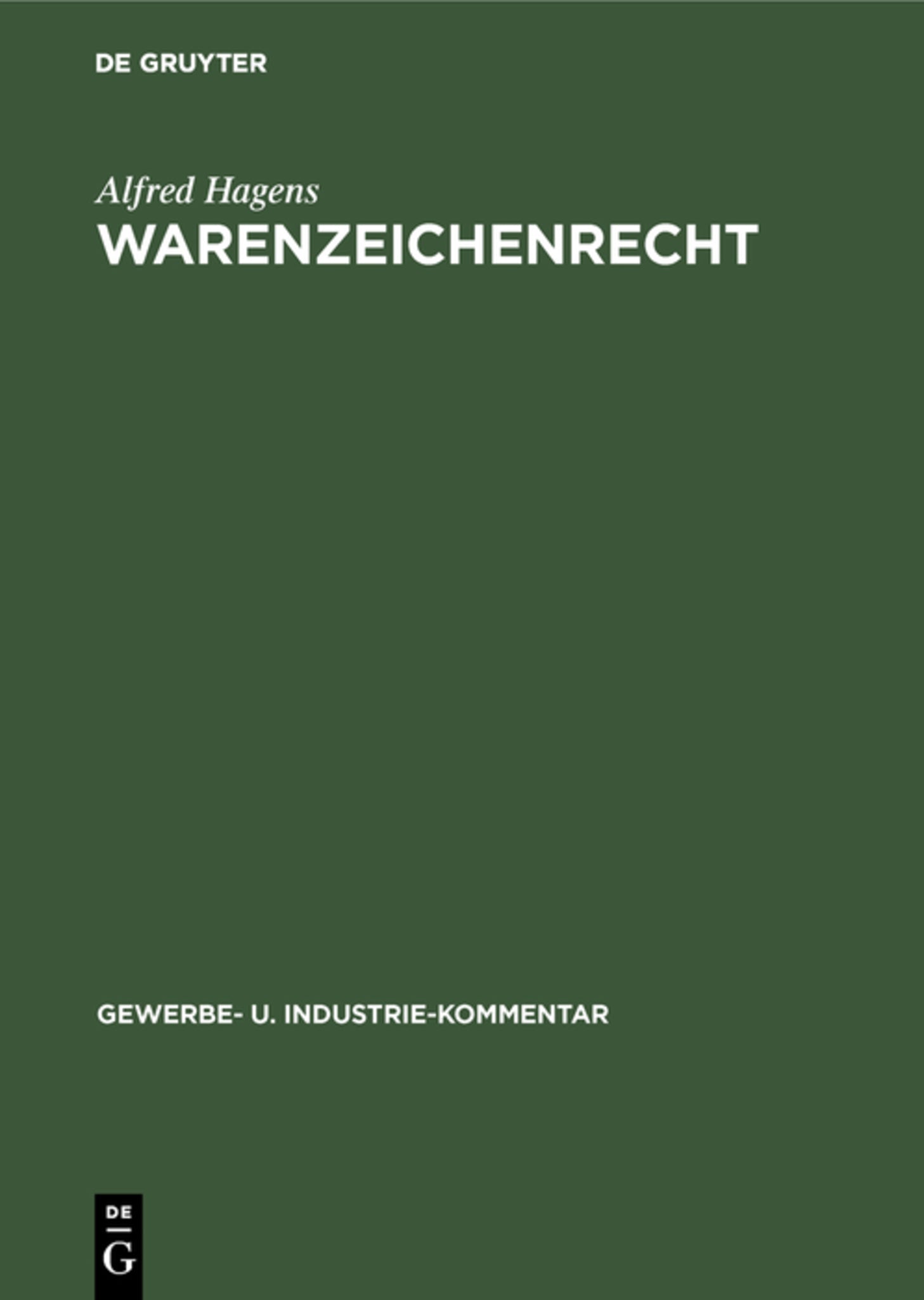 Warenzeichenrecht