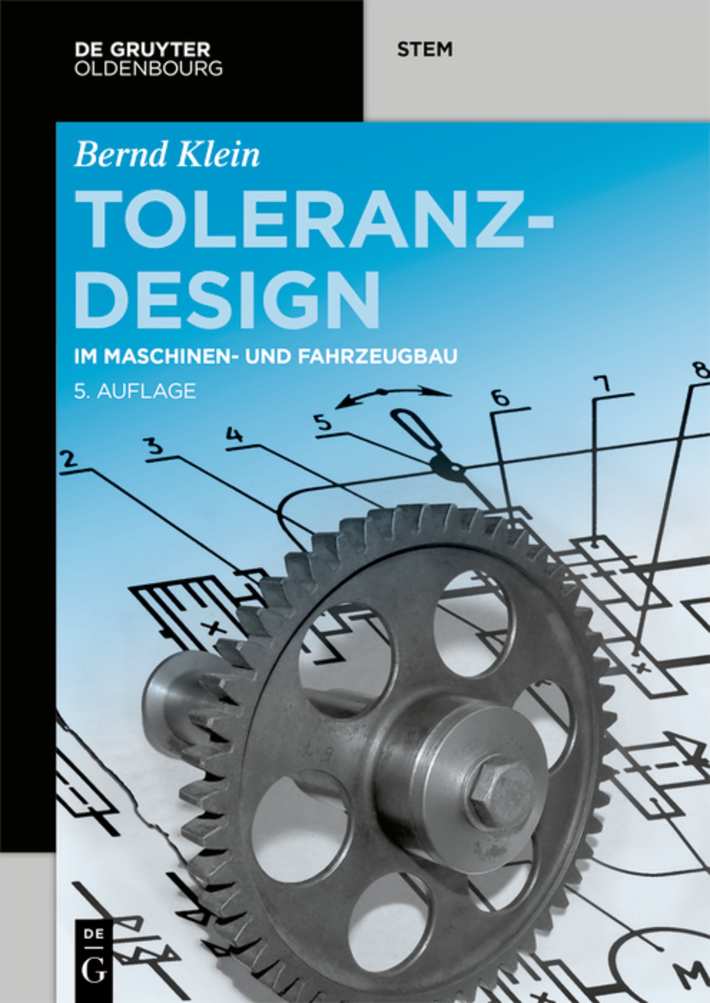 Cover image for Toleranzdesign ISBN 9783110720709