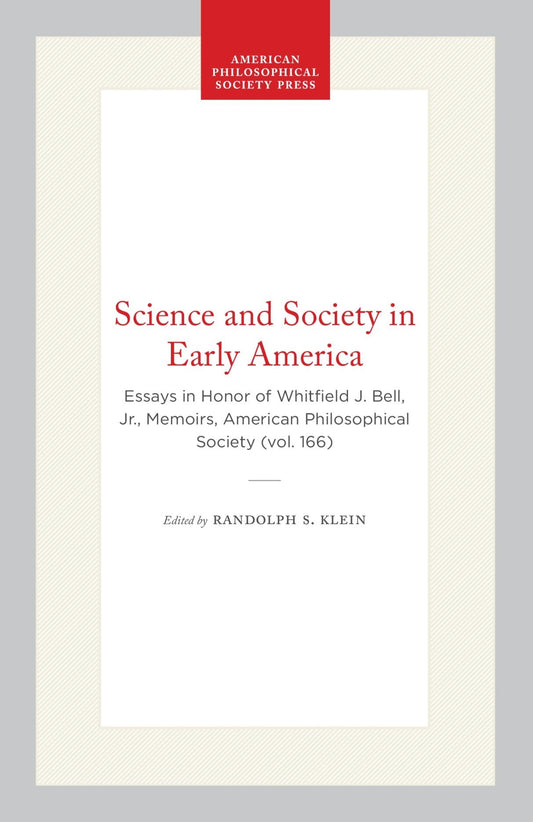 Science and Society in Early America