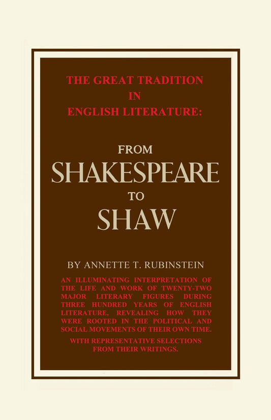Great Tradition in English Lit Vol 2