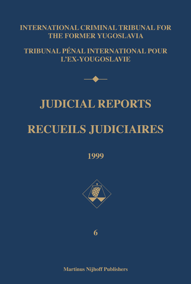Judicial Reports / Recueils judiciaires, 1999