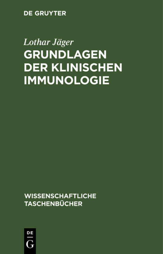 Grundlagen der Klinischen Immunologie