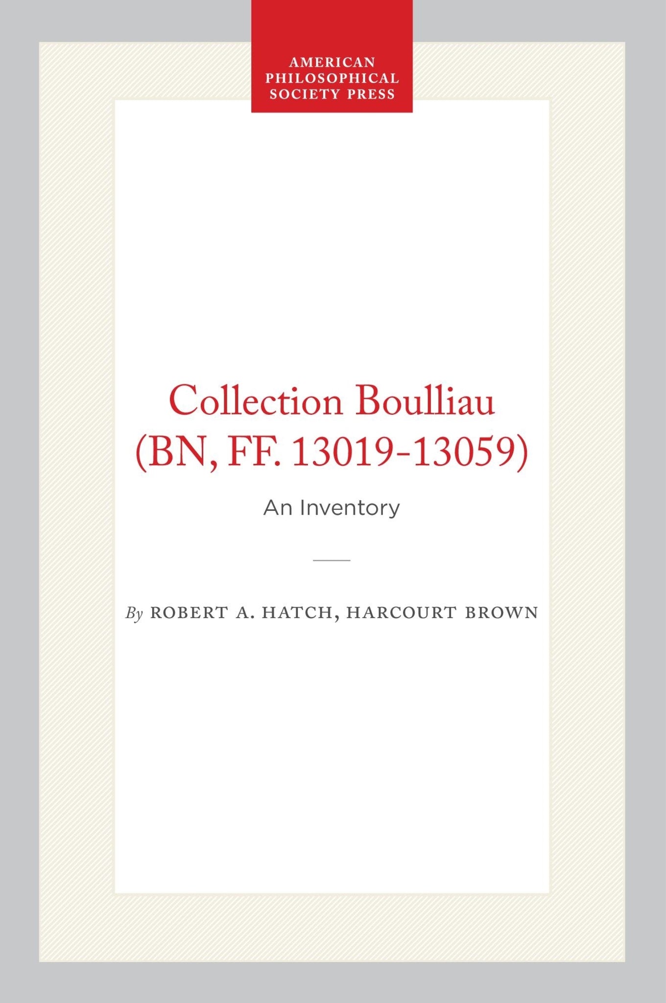 Collection Boulliau (BN, FF. 13019-13059)