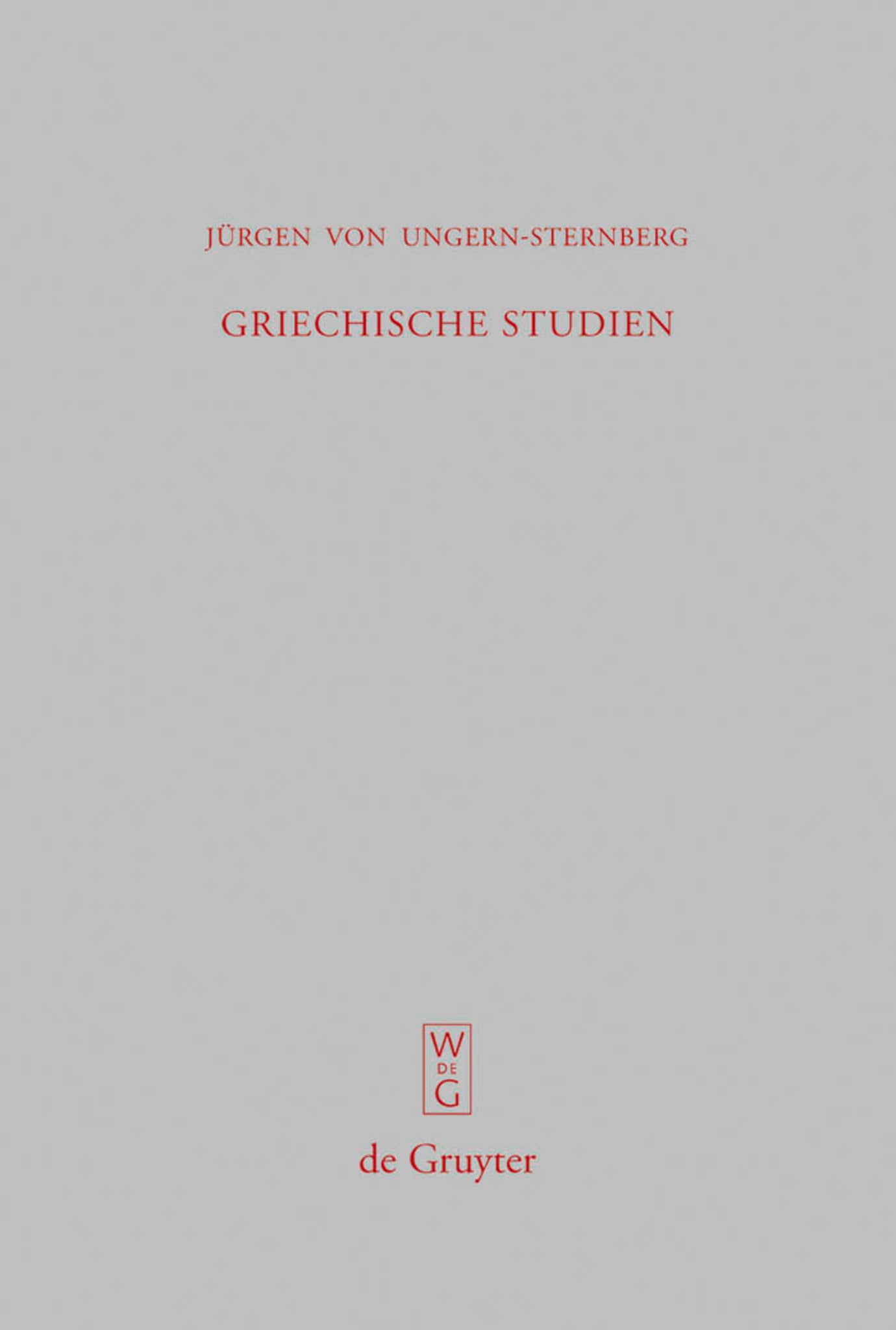 Griechische Studien