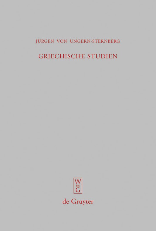 Griechische Studien