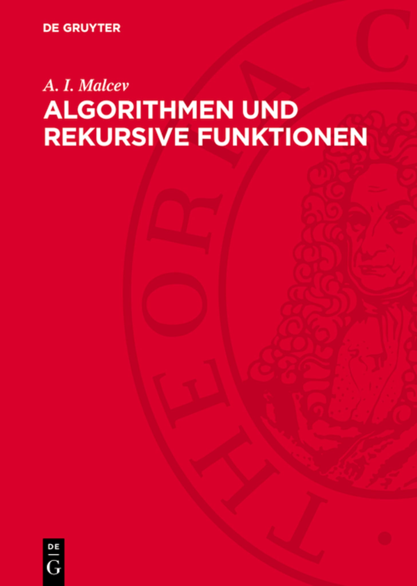 Cover image for Algorithmen und rekursive Funktionen ISBN 9783112754320