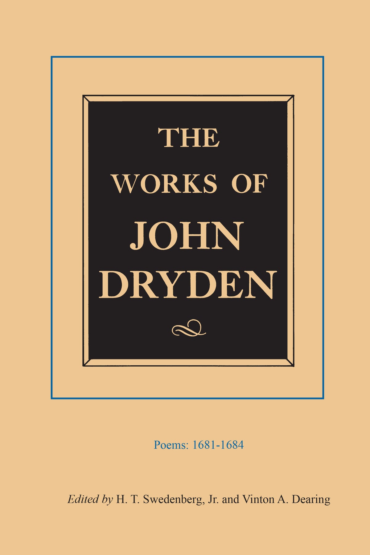 Cover image for The Works of John Dryden, Volume II ISBN 9780520905238