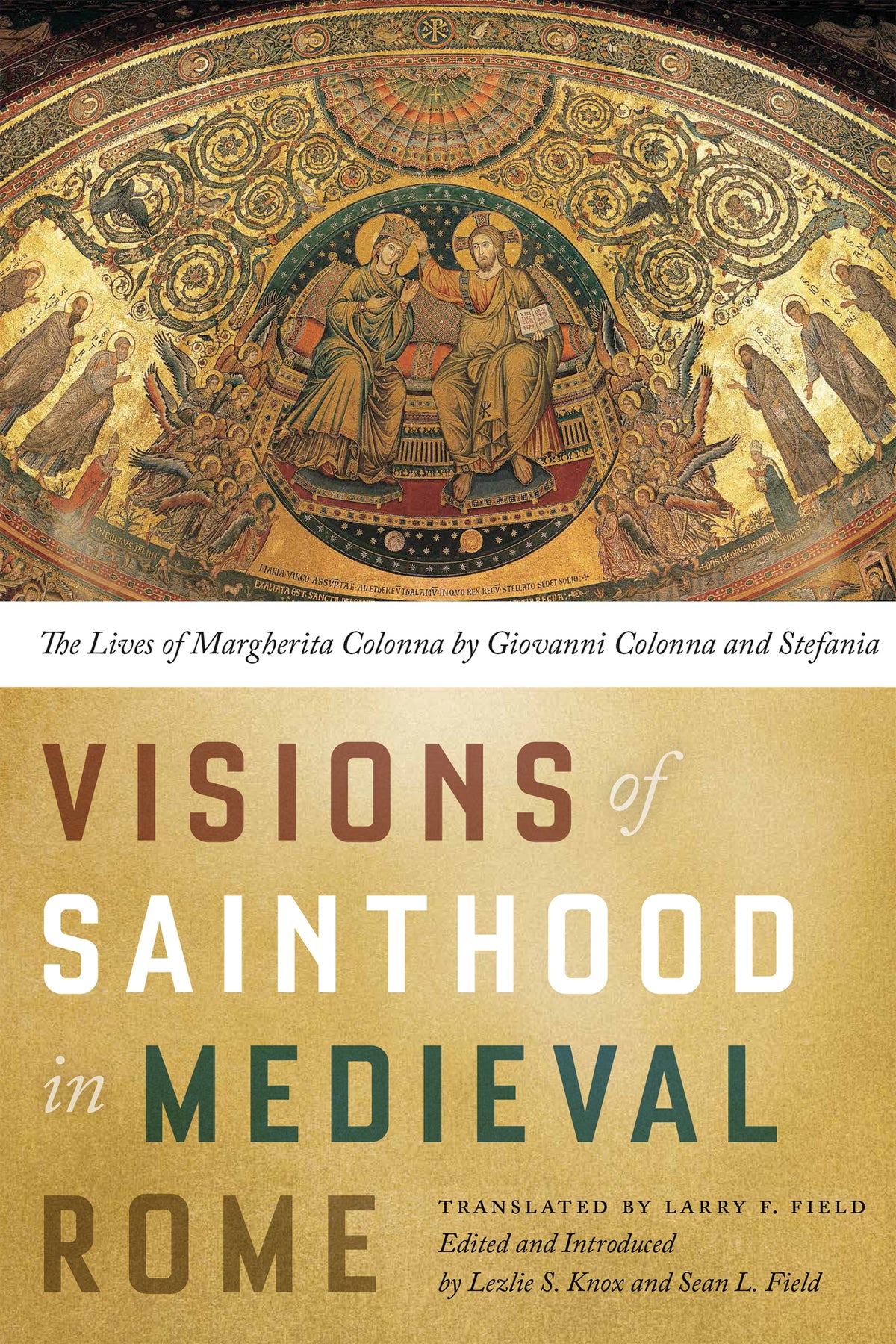 Cover image for Visions of Sainthood in Medieval Rome ISBN 9780268102036
