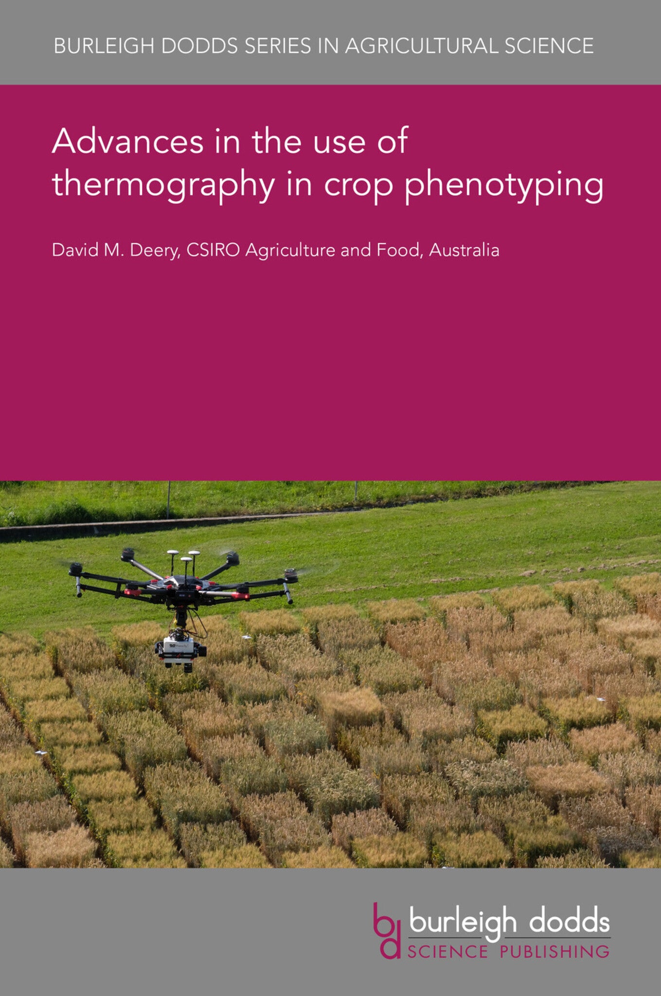 Cover image for Advances in the use of thermography in crop phenotyping ISBN 9781801465267