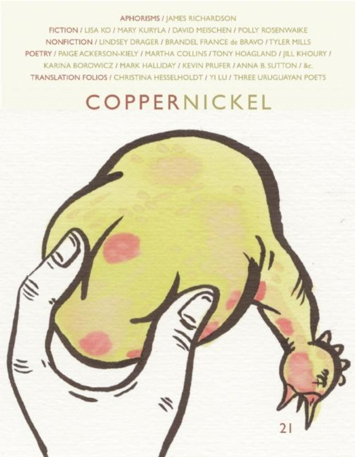 Cover image for Copper Nickel ISBN 9780986247019