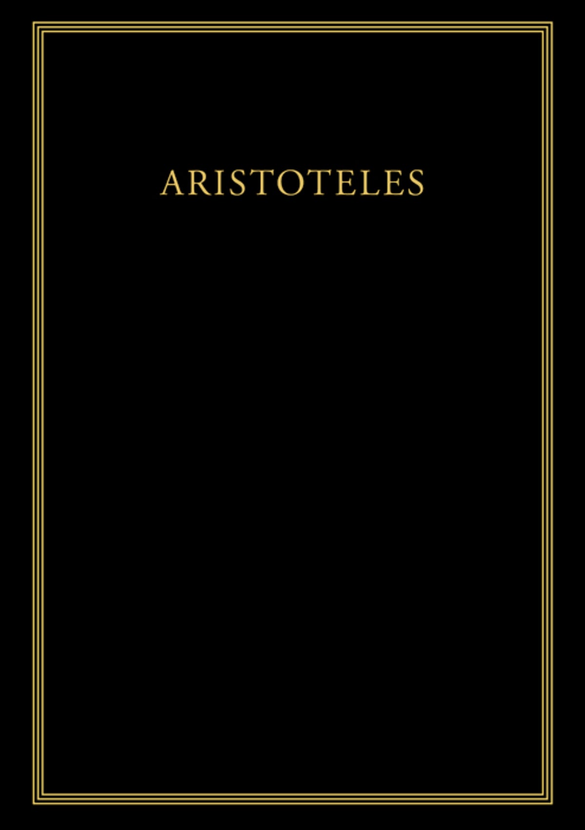 Cover image for Historia animalium, Buch V ISBN 9783110613322