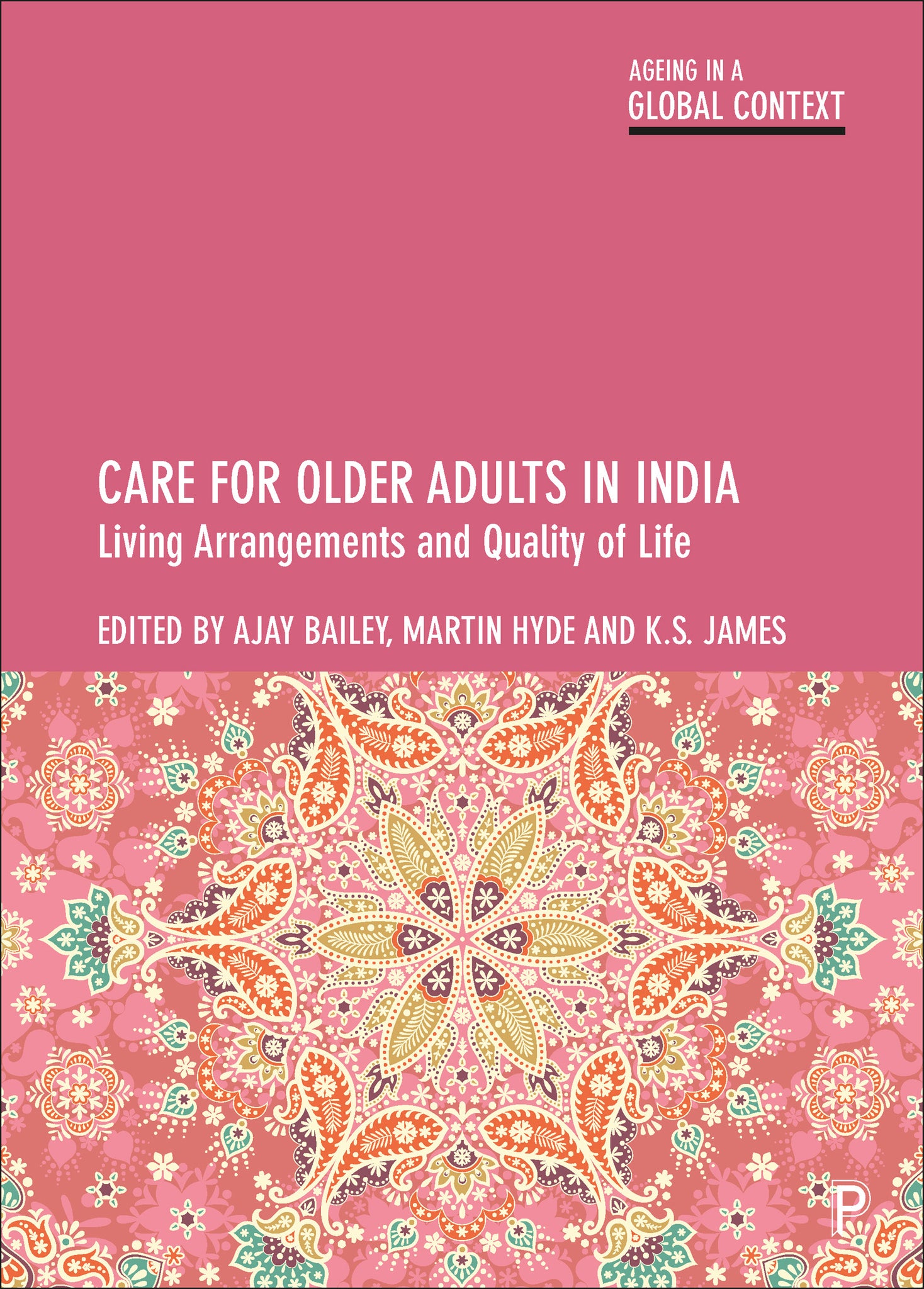 Cover image for Care for Older Adults in India ISBN 9781447357339