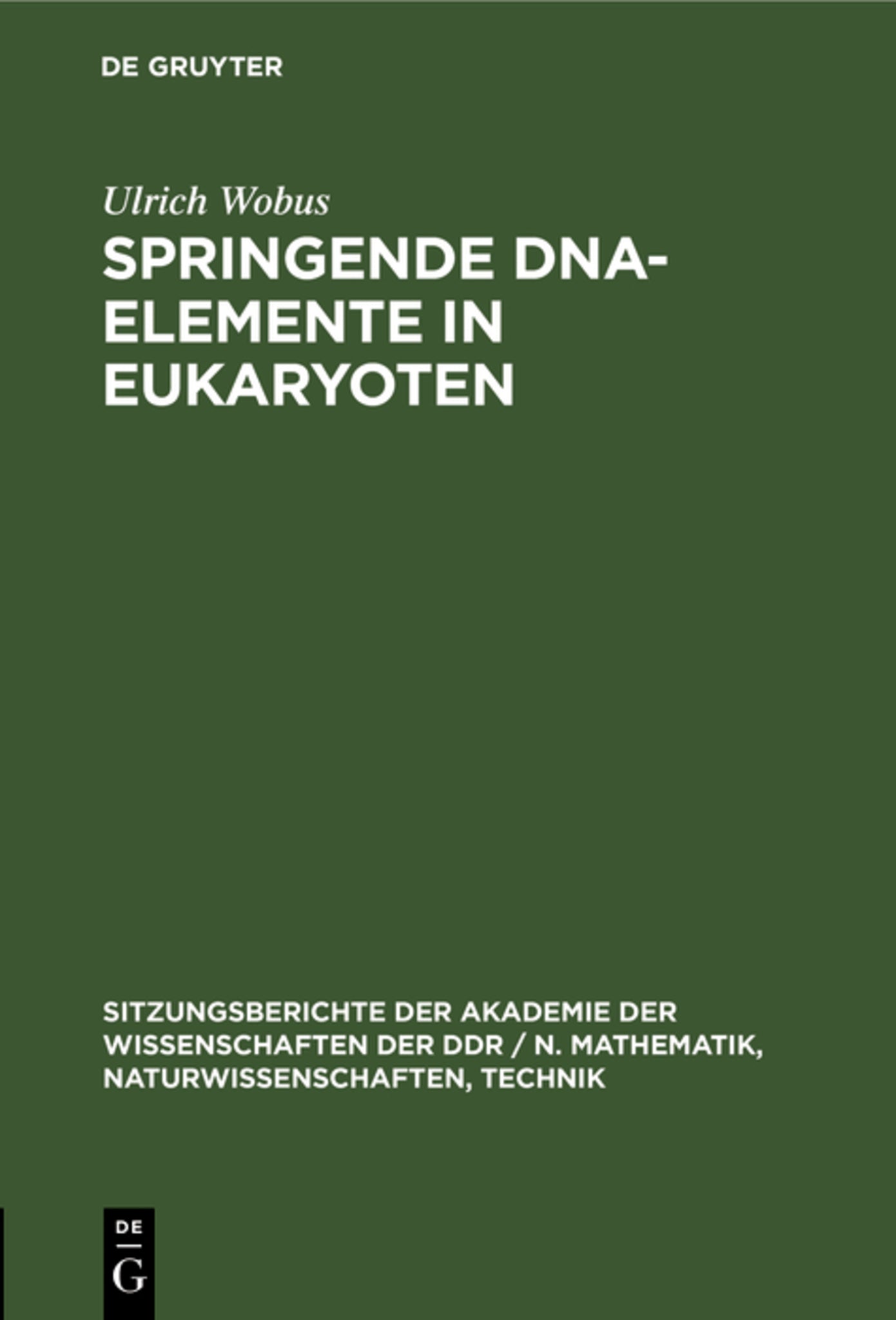 Springende DNA-Elemente in Eukaryoten