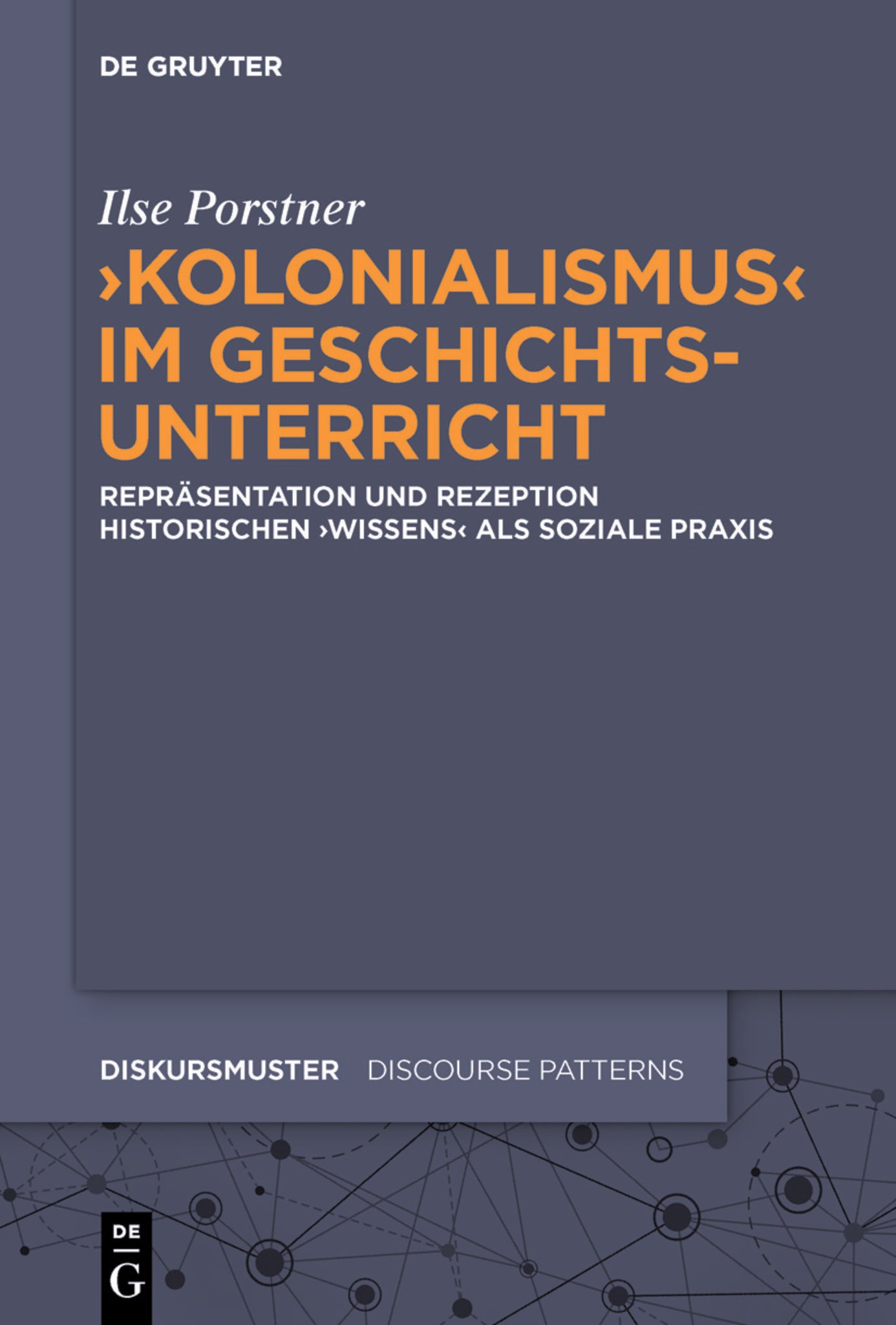 Cover image for 'Kolonialismus' im Geschichtsunterricht ISBN 9783110705041