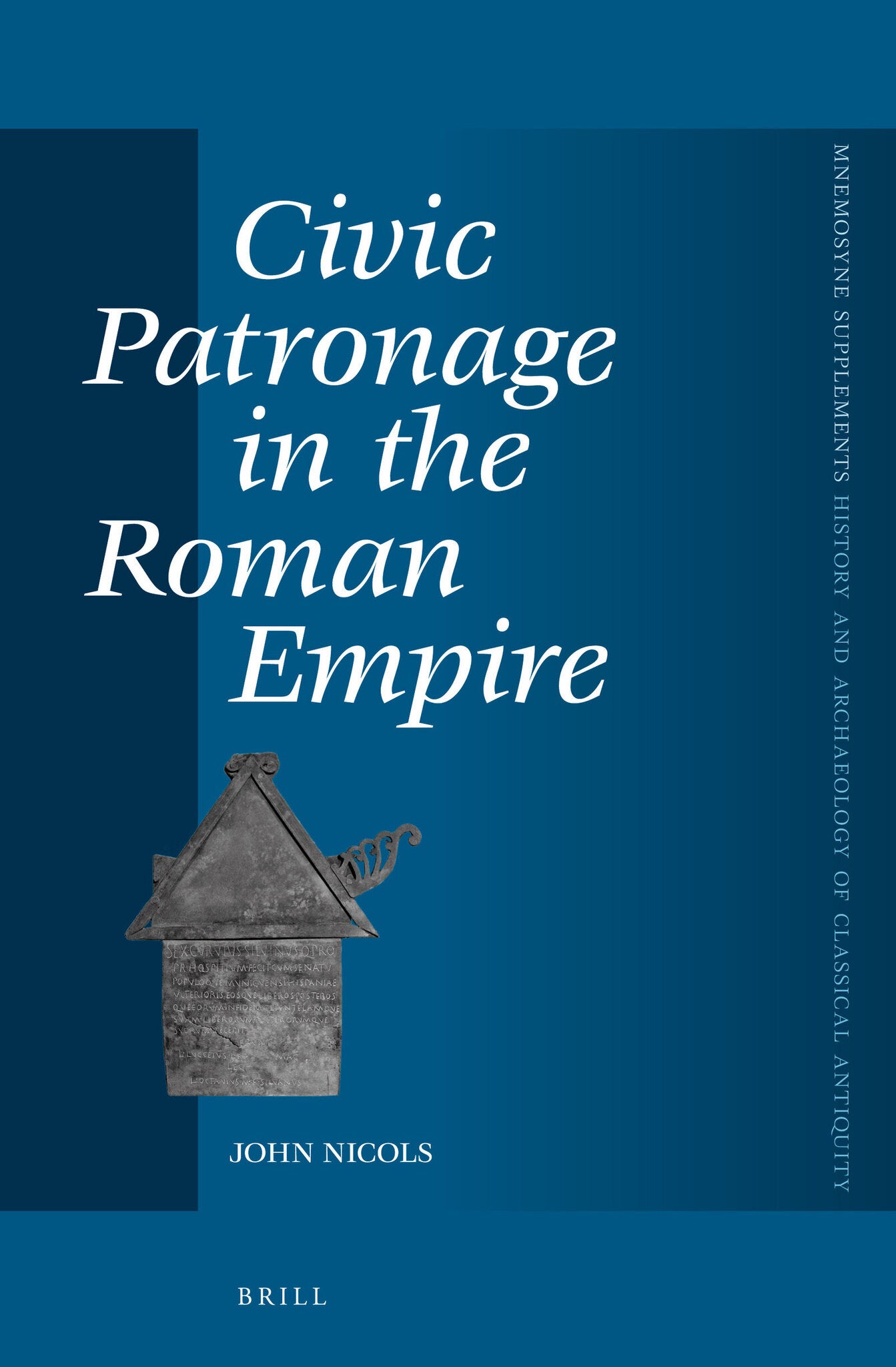 Cover image for Civic Patronage in the Roman Empire ISBN 9789004214668