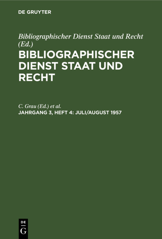 Juli/August 1957