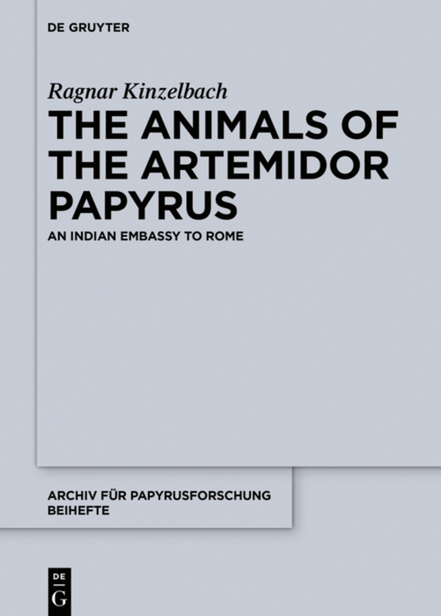 The animals of the Artemidor Papyrus