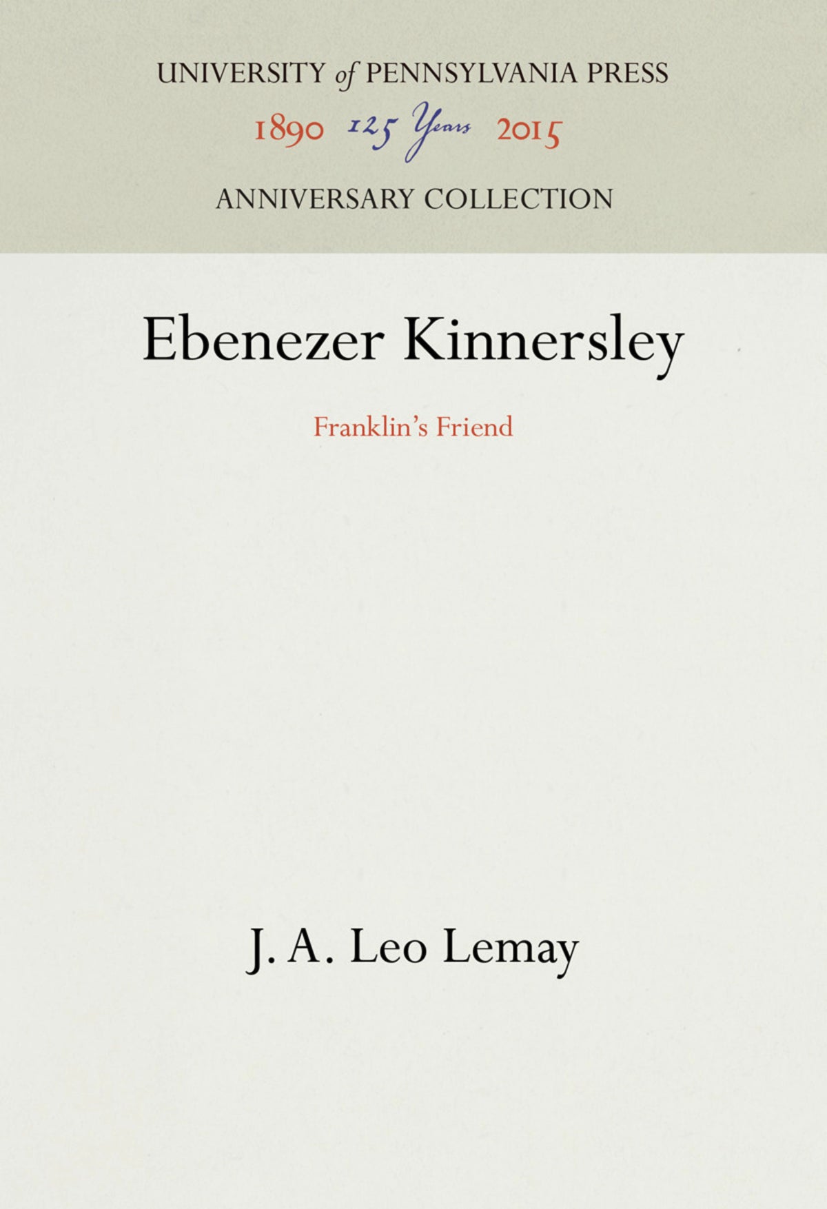 Ebenezer Kinnersley
