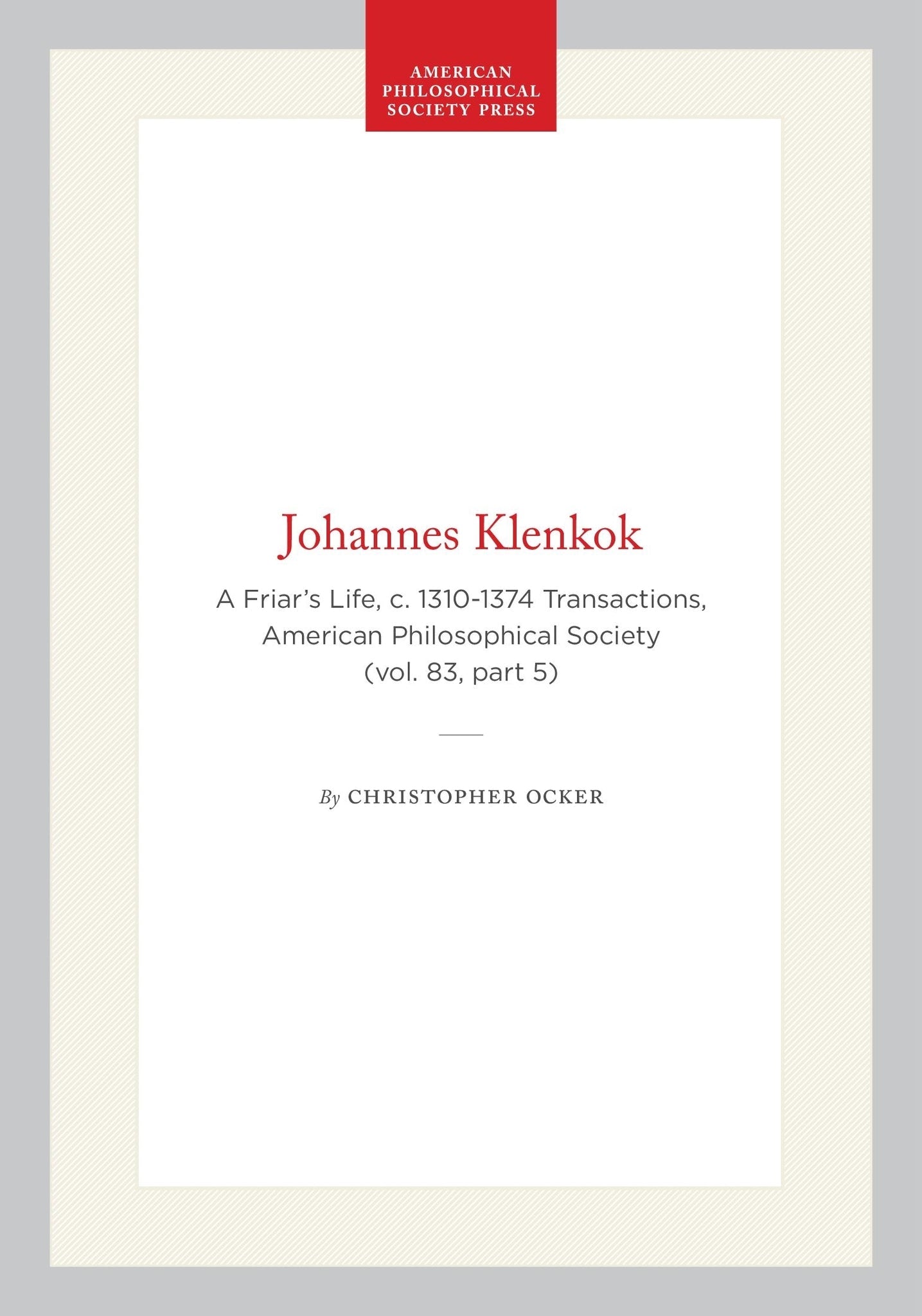 Johannes Klenkok
