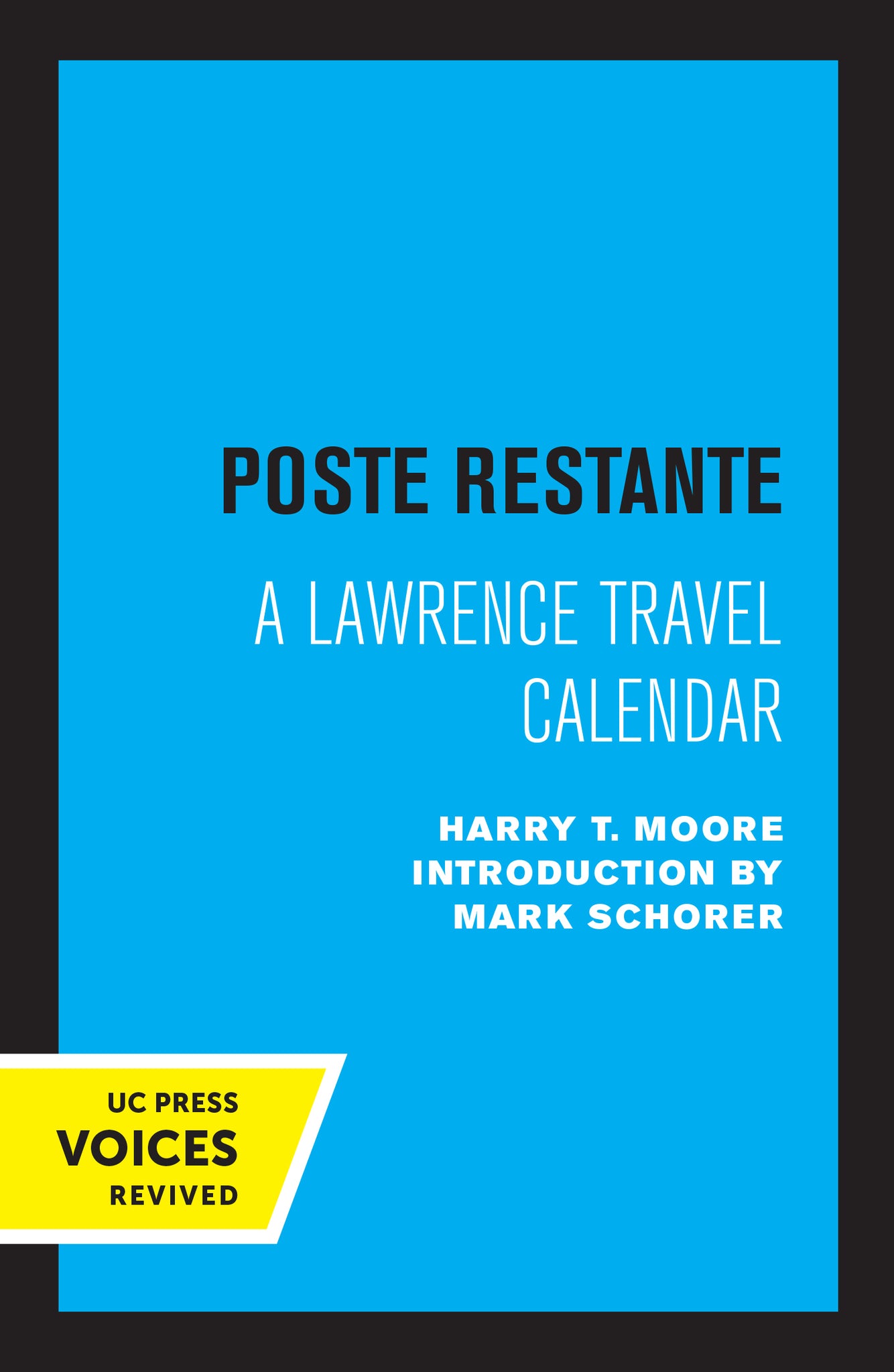 Cover image for Poste Restante ISBN 9780520345942