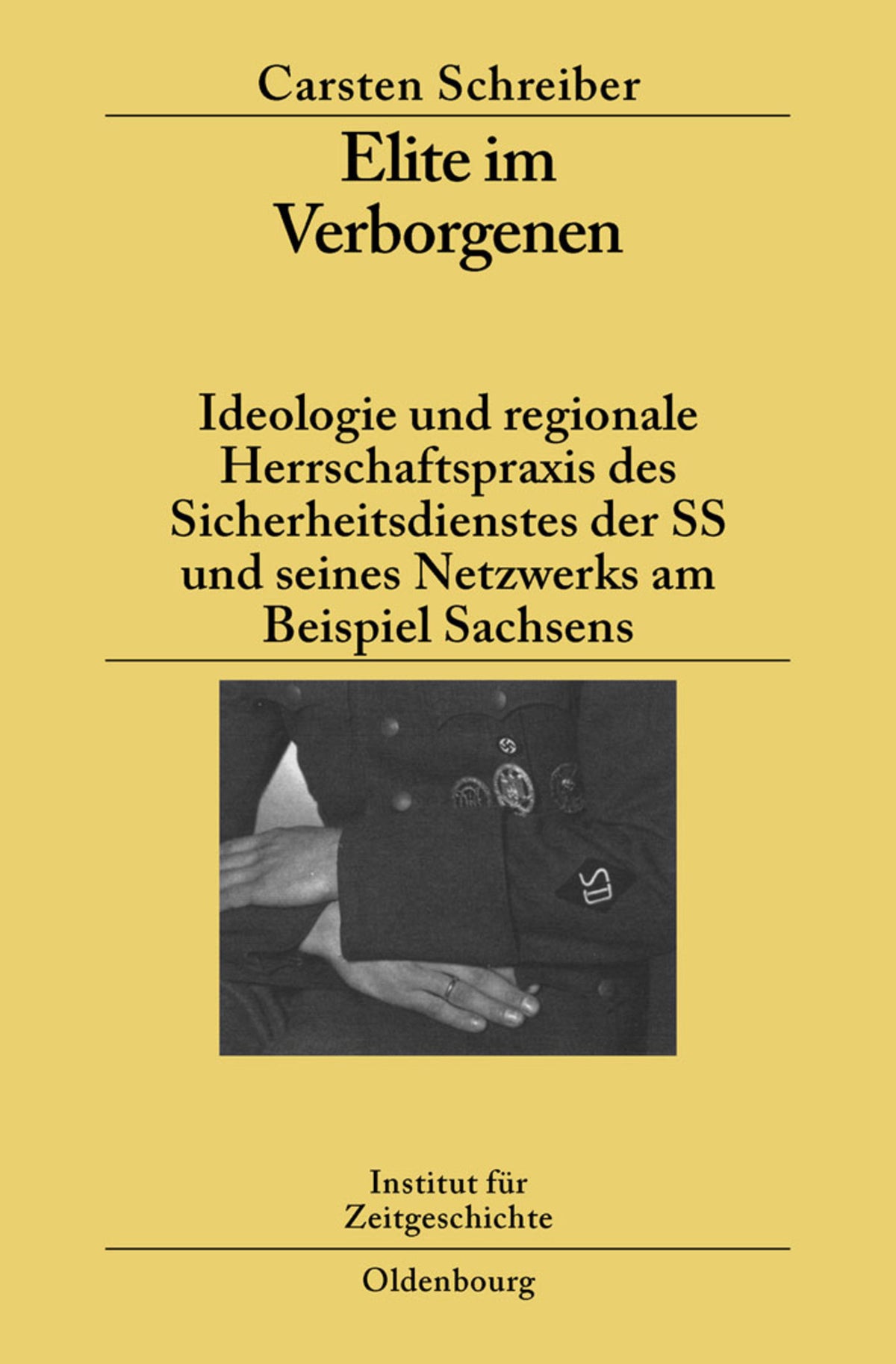Cover image for Elite im Verborgenen ISBN 9783486585438