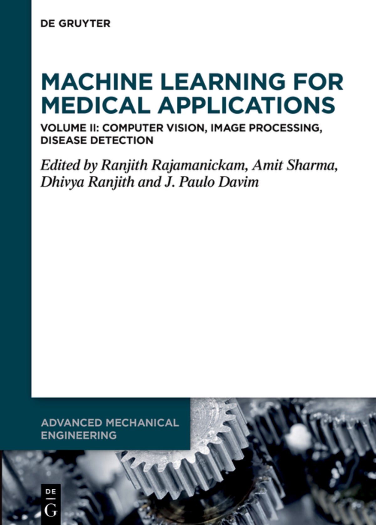 Cover image for Machine Learning for Medical Applications ISBN 9783119147828