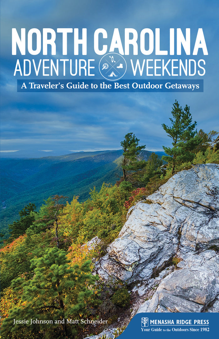 Cover image for North Carolina Adventure Weekends ISBN 9781634040921