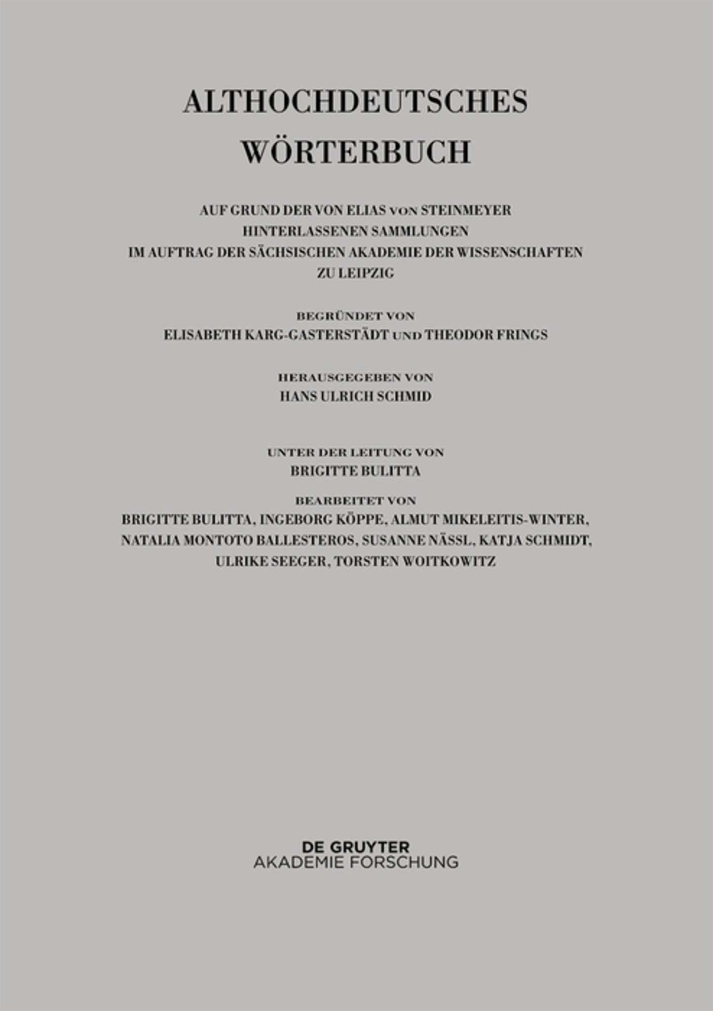 Band VI: M–N. 12. bis 14. Lieferung (muot bis neman)