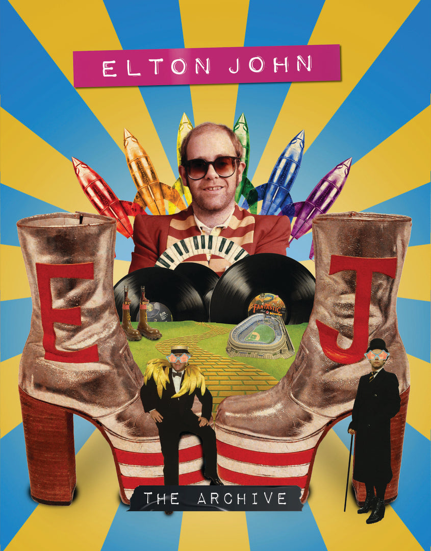 Cover image for Elton John: The Archive ISBN 9781917259552