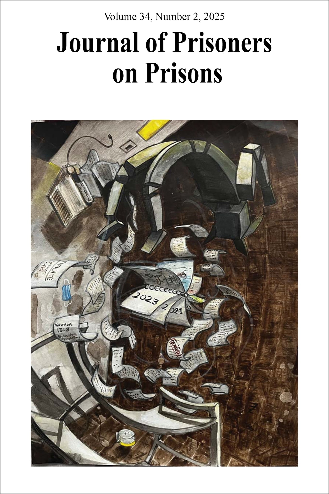 Journal of Prisoners on Prisons, V34, #2