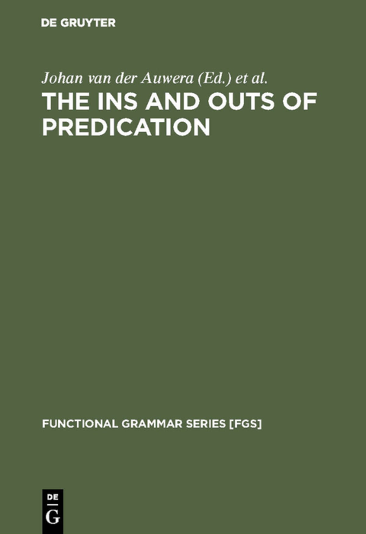 The Ins and Outs of Predication