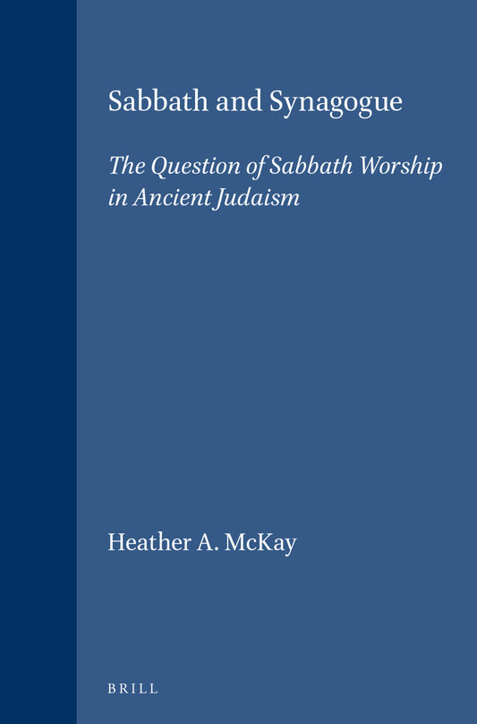 Sabbath and Synagogue