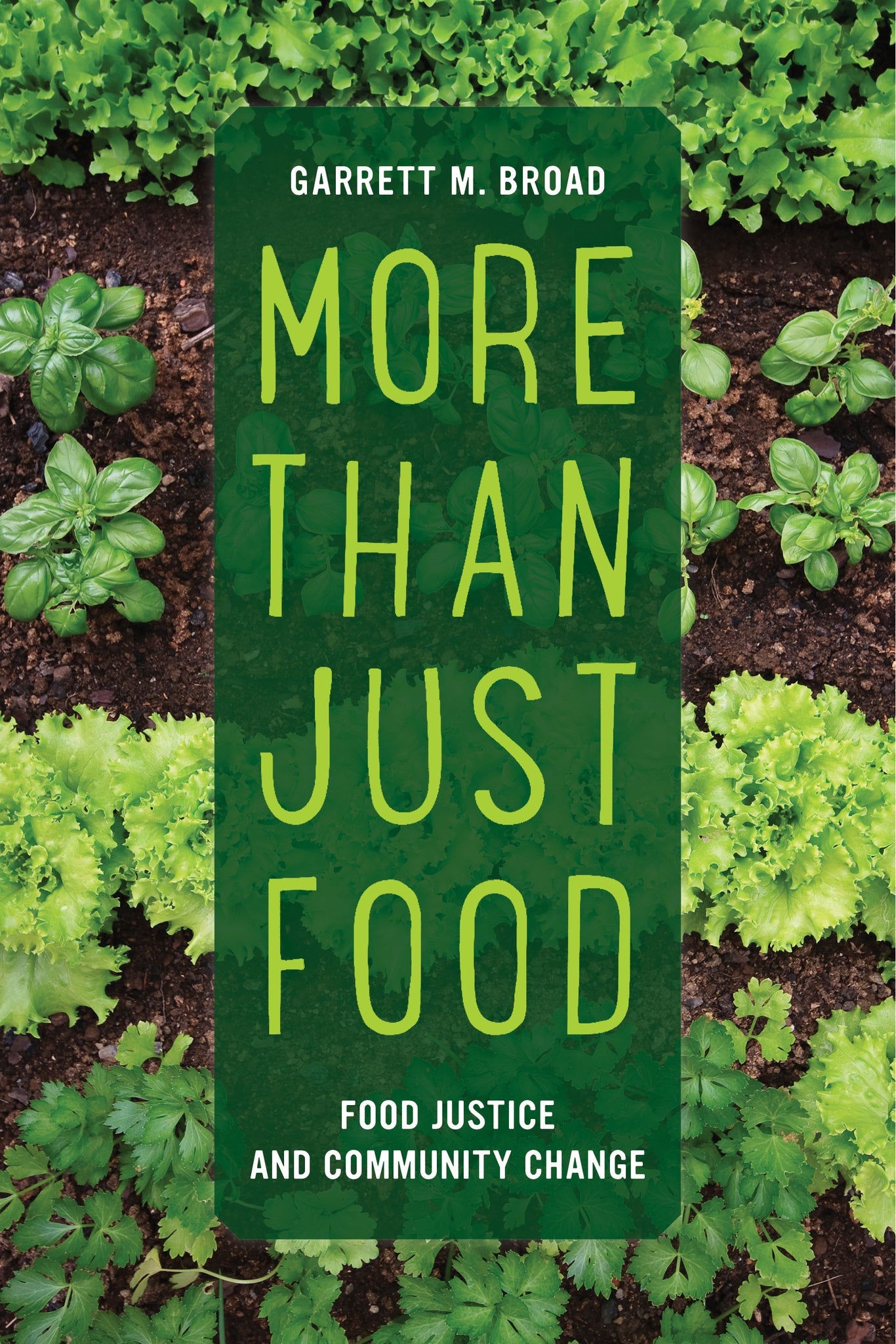 Cover image for More Than Just Food ISBN 9780520962569
