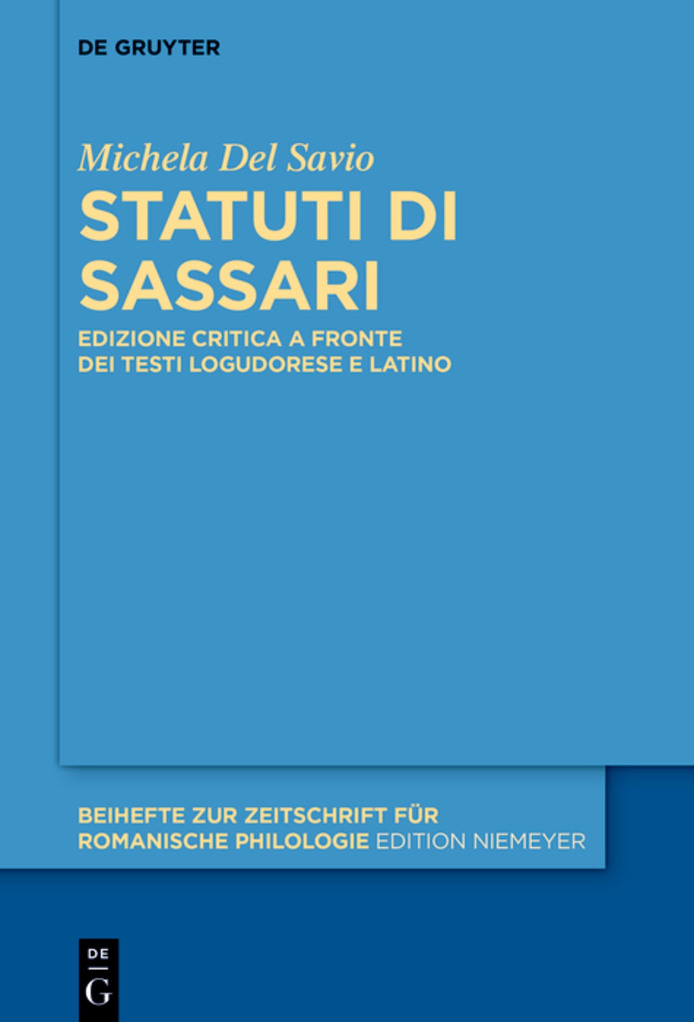 Statuti di Sassari