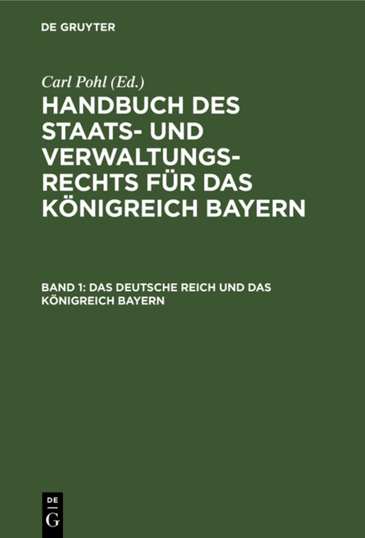 Das deutsche Reich und das Königreich Bayern