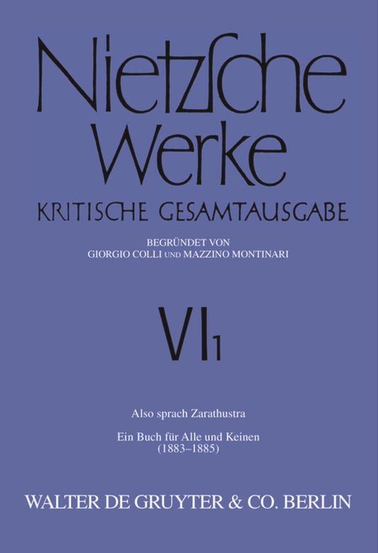 Also sprach Zarathustra