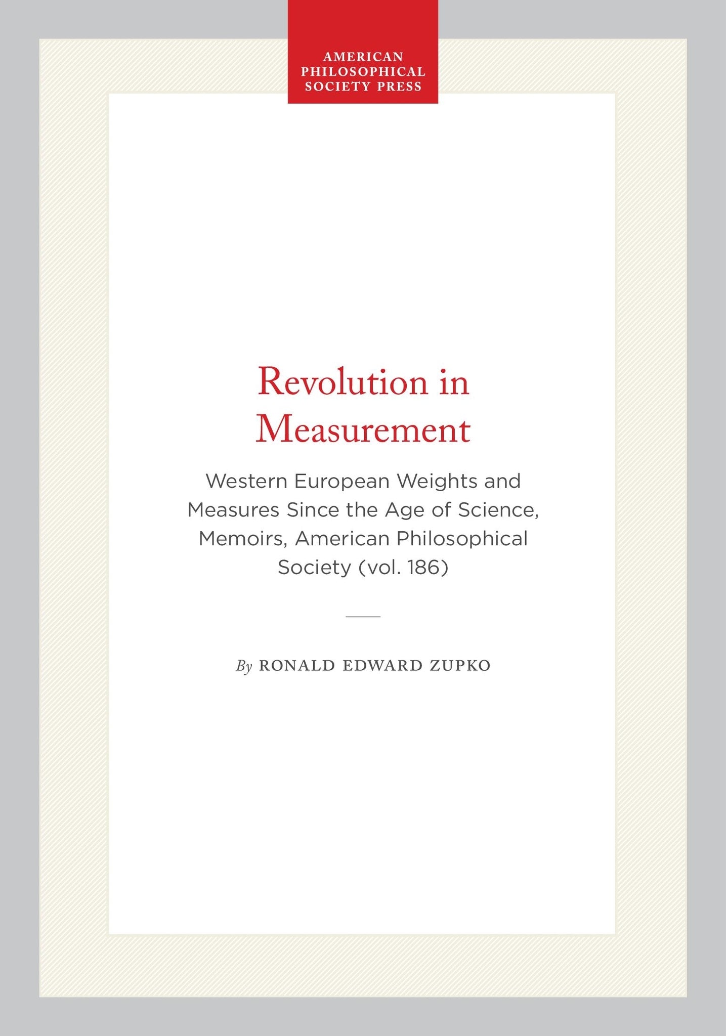 Revolution in Measurement