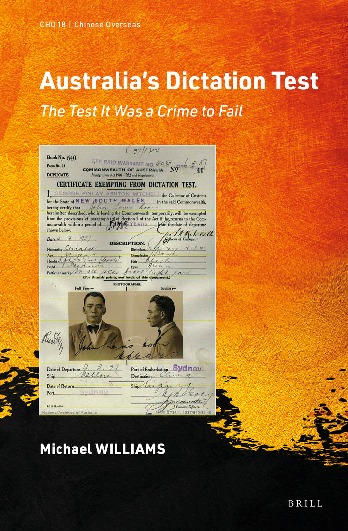 Cover image for Australia's Dictation Test ISBN 9789004470101