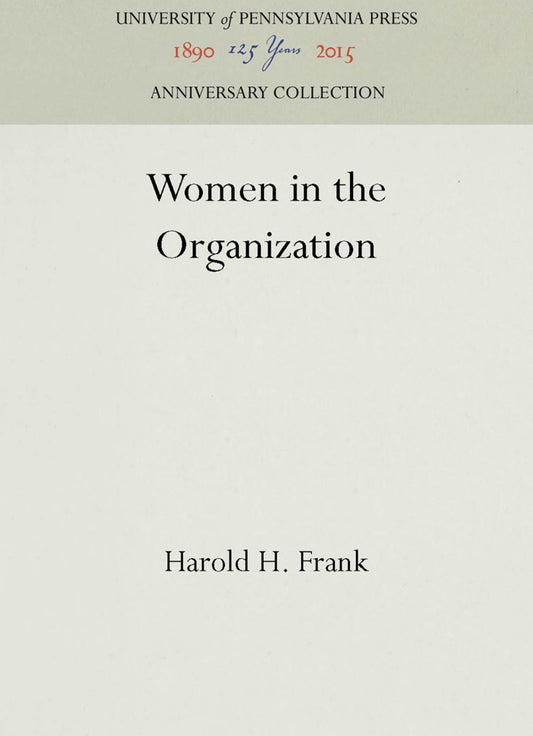 Women in the Organization