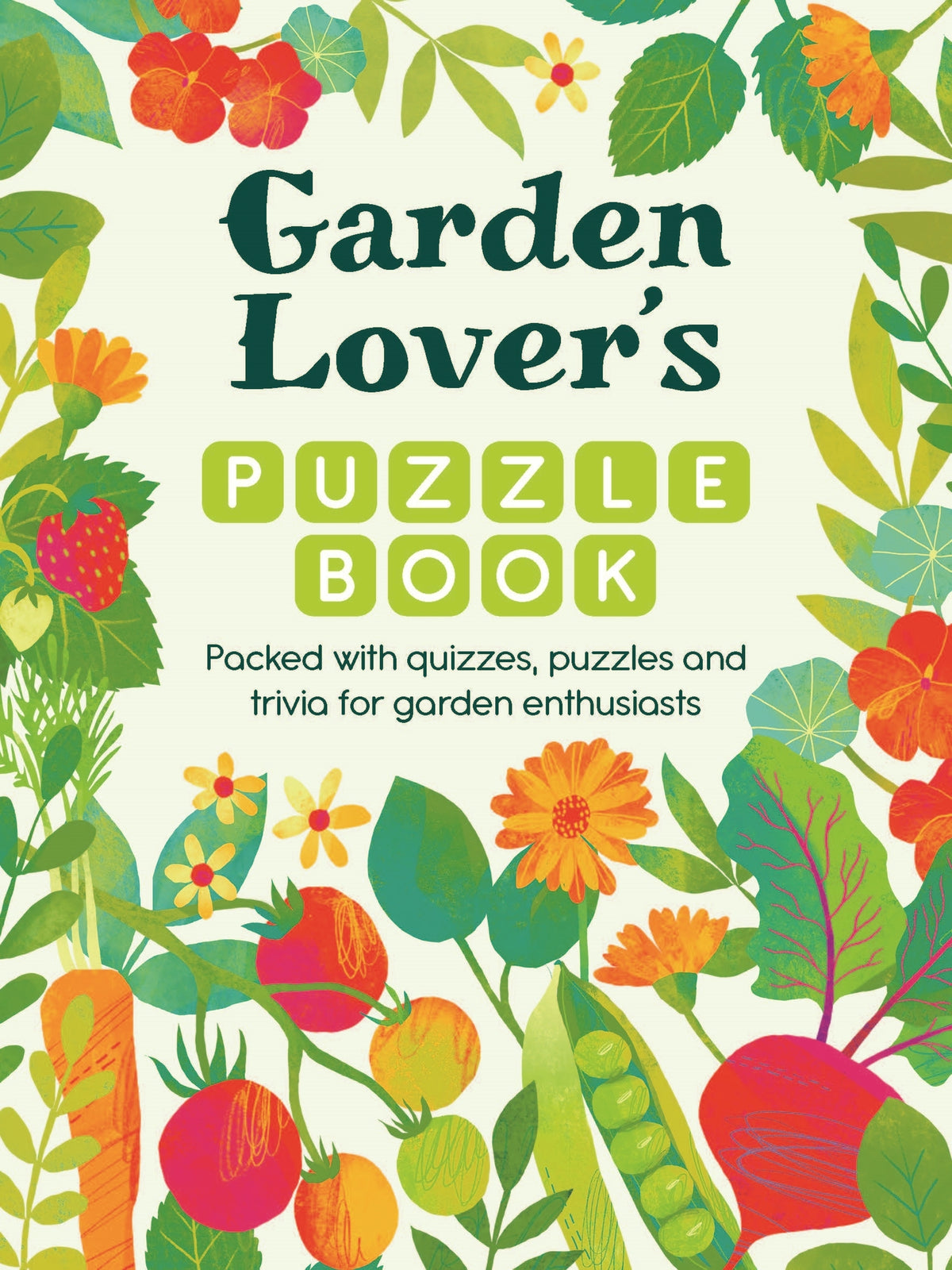 Cover image for Garden Lover's Puzzle Book ISBN 9781789298932
