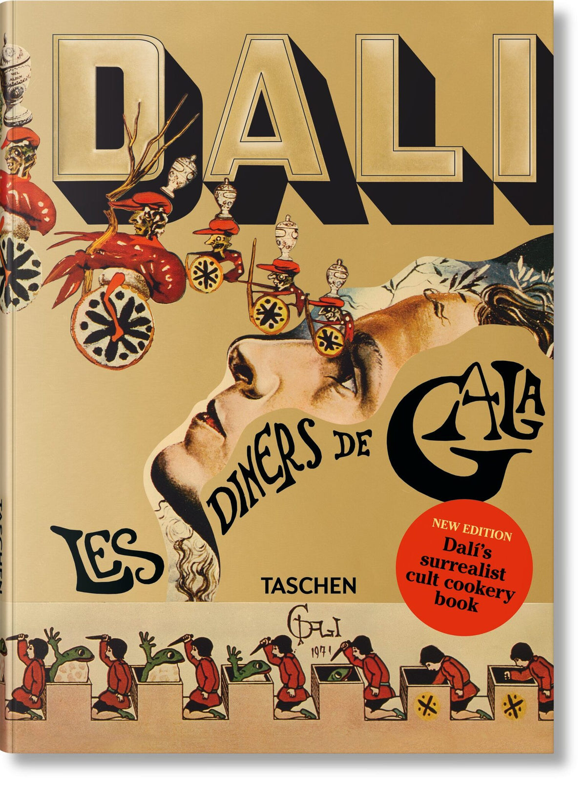Cover image for Dalí. Les dîners de Gala ISBN 9783836595841