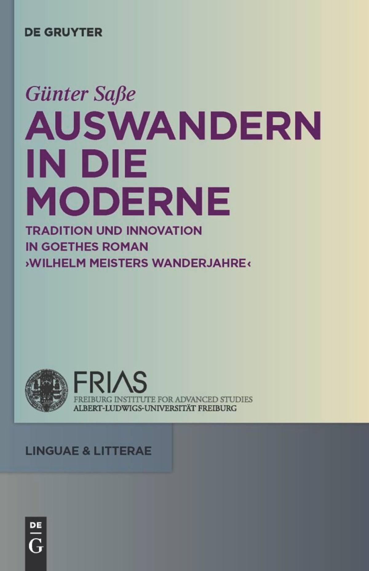 Auswandern in die Moderne