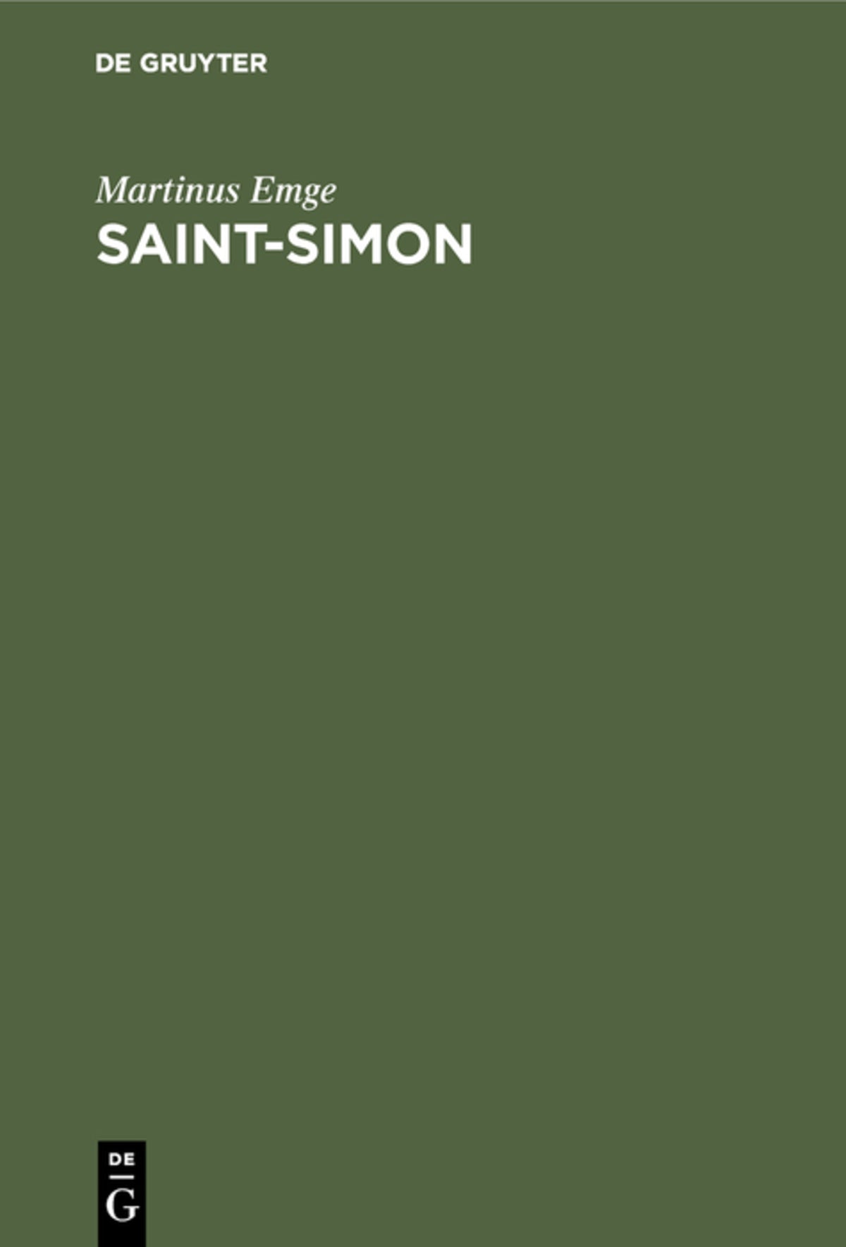 Saint-Simon