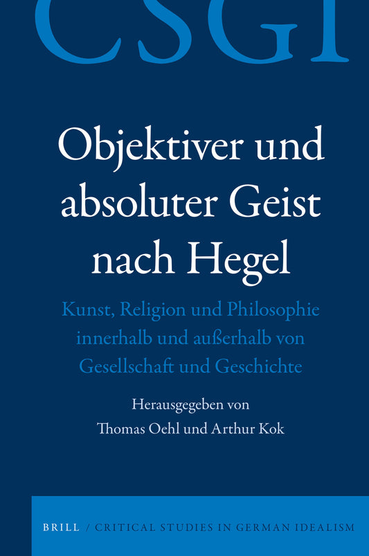 Objektiver und absoluter Geist nach Hegel