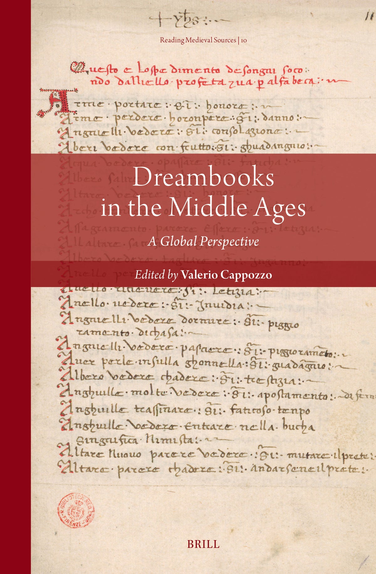 Cover image for Dreambooks in the Middle Ages ISBN 9789004718388