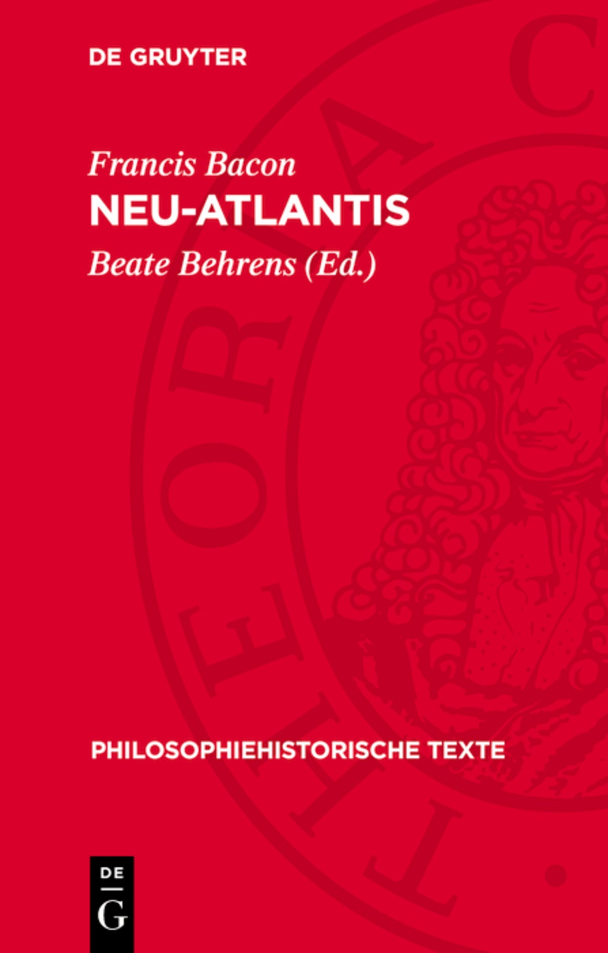 Cover image for Neu-Atlantis ISBN 9783112743508